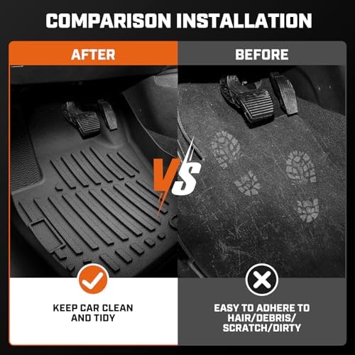 Mixsuper Floor Mat & Cargo Liner for Jeep Renegade 2015-2023(Not for Sport) - Image 3