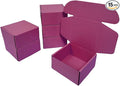 15 Pcs 6 x 6 x 3 inches Corrugated Cardboard Gift Boxes Recyclable Shipping by Unknown