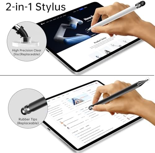 Bopomofo Stylus(10 Pcs),2-in-1 Stylus Pen for Touchscreen,Capacitive Stylus - Image 3