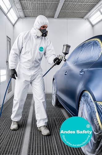 Andes Hazmat Suit, Disposable Paint Suit, Lab Coverall - Image 4