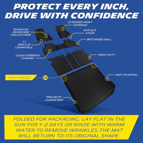 Michelin Vehicle Mats for 2019-2026 BMW X5 PHEV, 5 Seats, 7PCS - Image 2