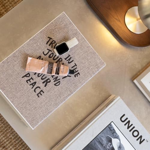 Book Shape Decorative Cable Management Box - Expandable Cable Organizer Box with Magnetic Closure for Home & Office (Daily Trust, Standard) by TastePick