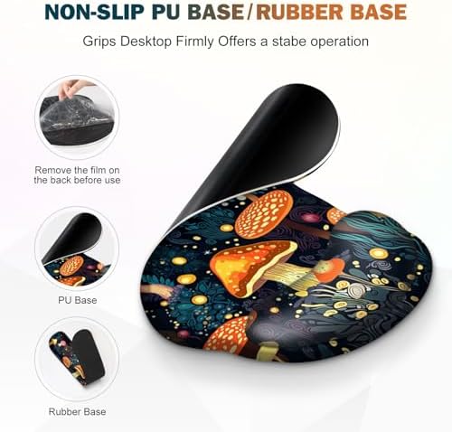 Gaming Mouse Pad, Large Desk Mat Cute Desk Pad Protector, 4in1 XXL Mousepad - Image 6