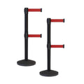 Crowd Control Warehouse CCW Series RBB-100D Set of 2 Stanchion Retractable Belt by Crowd+Control+Warehouse