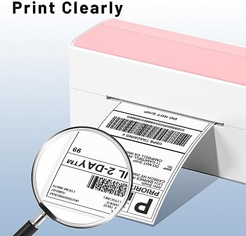 Phomemo Genuine 4X6 FanFold Thermal Shipping Label 100 Labels per Stack - Image 2