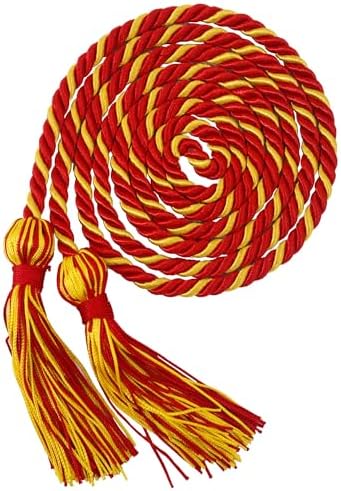 GraduationMall Graduation Honor Cord 68" RedGold by GraduationMall%C2%AE