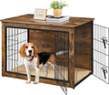 Yaheetech 38in Wooden Dog Crate Furniture w/Cushion for Medium/Large Dogs by Unknown