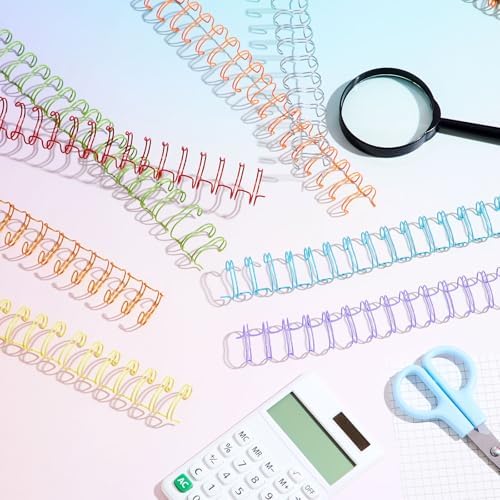 MorningRo 100 Pcs 9/16 Metal Double Loop Binding Wires Bulk Binding Wires - Image 4