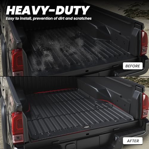 LASFIT Bed Mat for Toyota Tacoma 2005-2023(6ft/73.5'' Bed) Truck Bed - Image 4