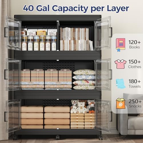 160Gal Stackable Storage Bins - Image 4