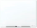 Quartet Magnetic Glass Dry Erase White Board, InvisaMount Frameless by Quartet
