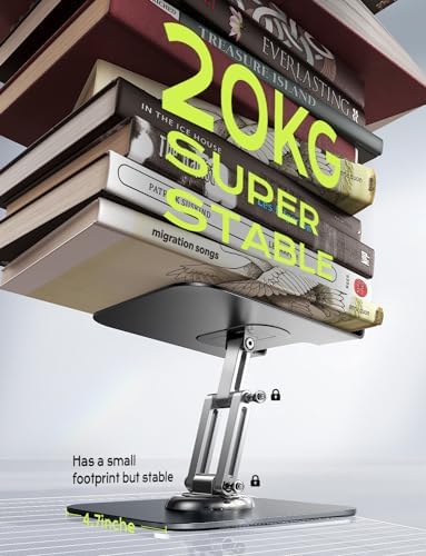 LISEN for iPad Stand Holder, Aluminum Tablet Stand Holder for iPad - Image 5