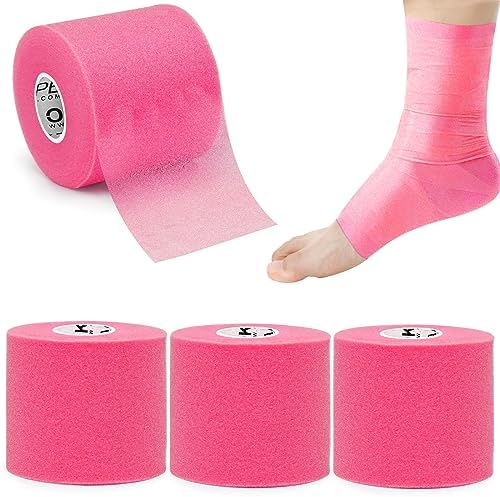 OK TAPE Pre Wrap Tape 4-Rolls 120 Yds Athletic Foam Underwrap for Sports by OKTAPE