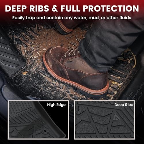 LASFIT Floor Mats for Chevrolet Chevy Equinox/GMC Terrain 2018-2024 - Image 5