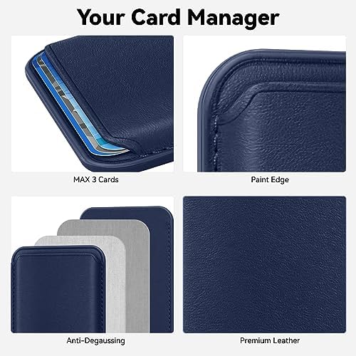 KRTALS Magnetic Wallet Cell Phone Card Holder for Phone Case with Mag-Safe - Image 3