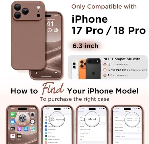GolbinBox Magnetic for iPhone 18 Pro Case/17 Pro Case, Brown - Image 2