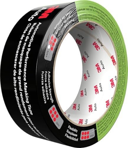 3M Automotive Performance Masking Tape , 36 mm x 32 m, 6/case - Image 2