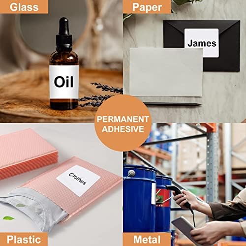LabelMore 3 1/3 x 4 Labels - 6 Up Self Adhesive Shipping Labels - FBA Labels - Stickers for Laser & Inkjet Printers - 500 Sheet/ 3000 Labels - Image 5
