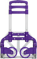 Folding Hand Truck Dolly, 200 lbs Capacity Dolly Cart, Aluminum Portable by Unknown