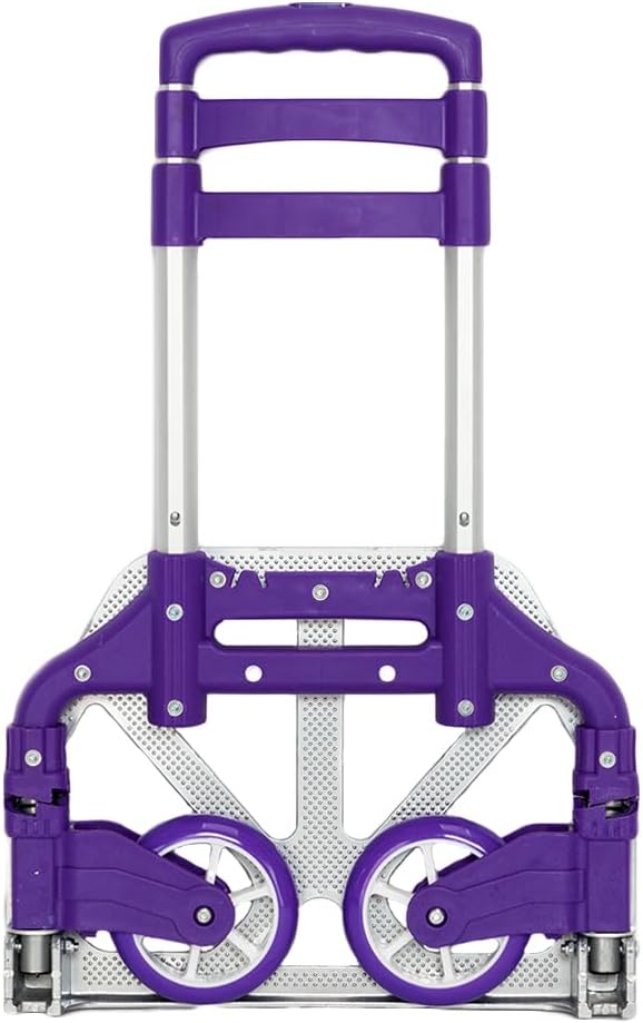 Folding Hand Truck Dolly, 200 lbs Capacity Dolly Cart, Aluminum Portable by Unknown