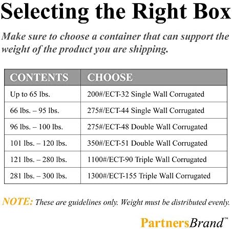 PARTNERS BRAND 14 x 10 x 9 Corrugated Cardboard Boxes, Medium 14"L x 10"W x 9"H, Pack of 25 | Shipping, Packaging, Moving, Storage Box for Home or Business, Strong Wholesale Bulk Boxes - Image 4
