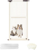 Lumizone Extra Tall Cat Gate 61.02" High Pressure Mounted Extra Wide by Lumizone
