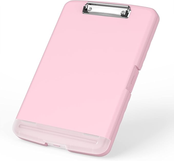 Rimilak Plastic Clipboard with Storage, 8.5 x 11″ High Capacity Folio Nursing by Rimilak