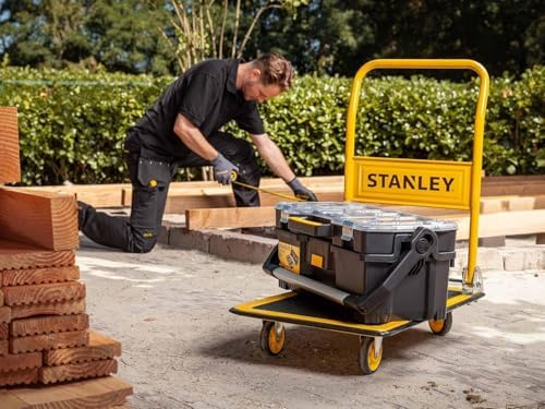 Stanley Steel Platform Truck-150KG, Yellow, SXWTD-PC527 - Image 7