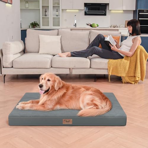 Waterproof Orthopedic Dog Crate Bed for Small Dogs & Cats - Image 6