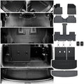 Floor Mats for Hyundai Palisade 2020-2025 7&8 Seats, w/Cargo Mat by JOULARISE