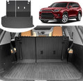 Cargo Liner & Brackrest Mat 2 in 1 for 2024-2026 Grand Highlander by Houclemic