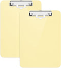 Hongri Plastic Clipboard with Pen Holder, Nurses and Women, Low Profile Clip by Hongri