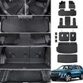 Floor Mats for Chevy Traverse 2018-2023 7 Seats w/Captain Chair by JOULARISE