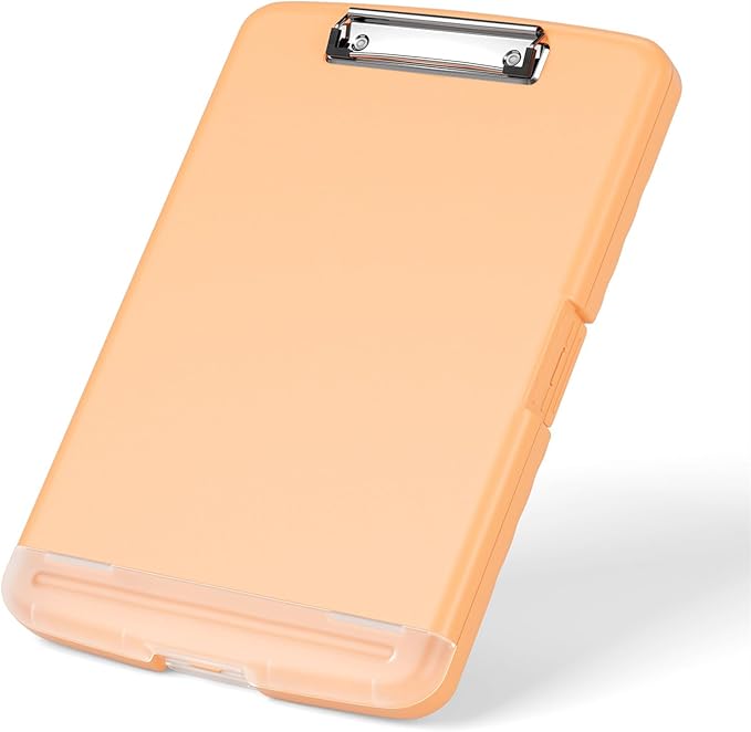 Rimilak Plastic Clipboard with Storage, 8.5 x 11 High Capacity Folio Nursing by Rimilak
