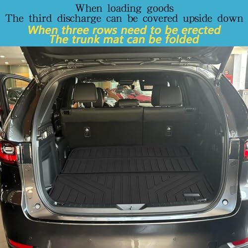 Large Cargo Liners Custom Fit 2024-2026 for Mazda CX90 - Image 2