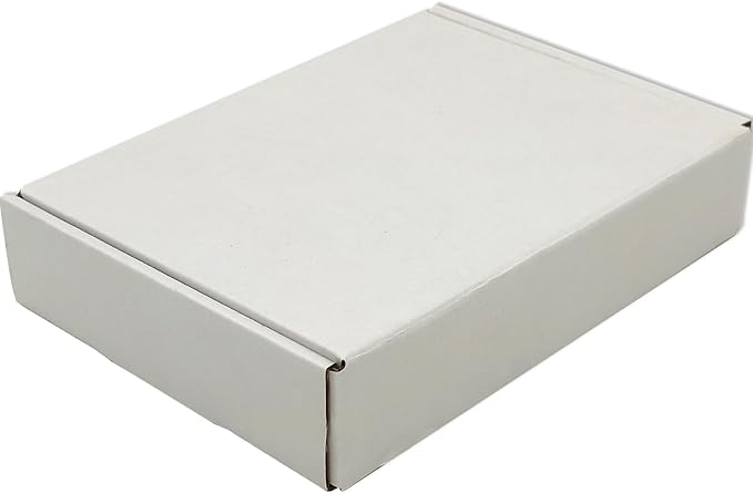 Small White Shipping Boxes for Small Business Pack of 25-11x8x2 inches - Image 5