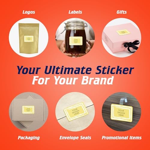 Custom Vinyl Stickers Your Image, Text, Design, Logo. Waterproof Personalized Business Labels Packaging, Bottles, Jars, Candles, Handmade. Dishwasher Safe, UV Protected, 30+ Designs Lemon Swirls, 6x4 - Image 5