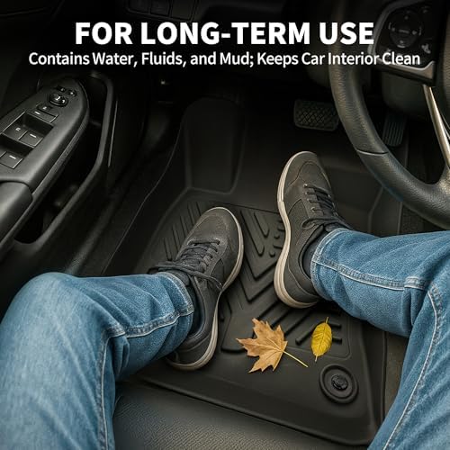 YITAMOTOR Floor Mats Fit for Honda Accord 2018-2022, All Weather Protection - Image 3