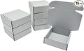 15 Pcs 6 x 6 x 2 inches Corrugated Cardboard Gift Boxes Recyclable Shipping by Unknown