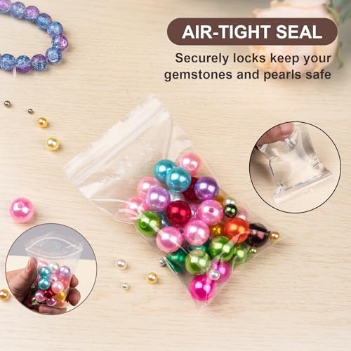 WEGOUP 100 PCS Jewelry Bags, 2.76" x 4.33" Small Plastic Bags - Image 6