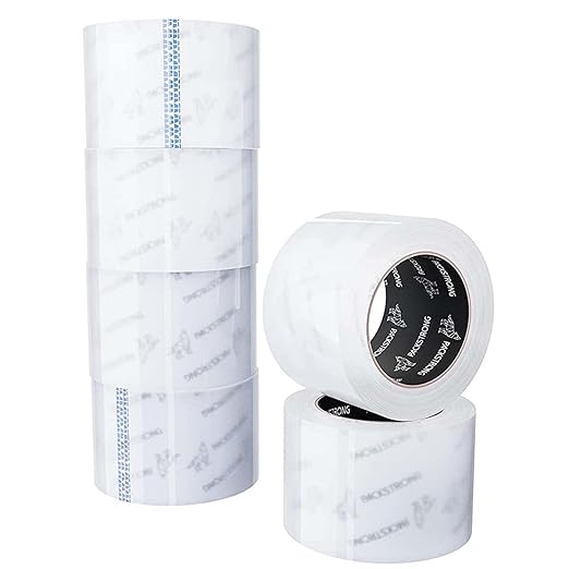 Packstrong Industrial Grade Clear Packing Tape 24 Rolls - Image 6