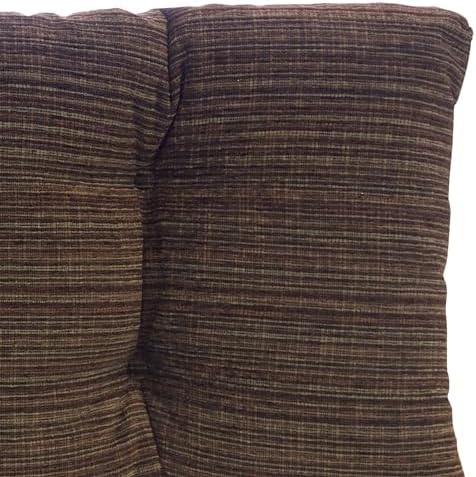 Klear Vu The Gripper Non-Slip Tufted Bench Cushion for Indoor Furniture, Assembled in USA, Entryway Storage, Bay Window, Corner Nook or Piano Seat, 33 Inches, Chenille Chocolate - Image 4