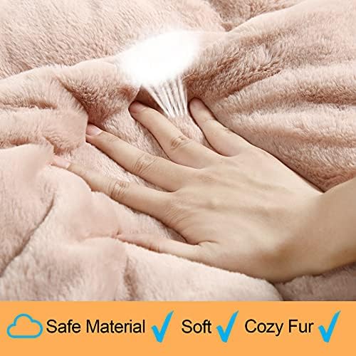 Dog Crate Pad Washable Dog Bed for Crate Medium Cozy Mat 36-Inch Pink - Image 4
