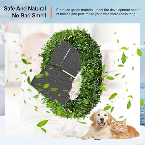 powoq Cargo Mat & Backrest Mats Compatible with 2019-2025 Toyota RAV4 - Image 6