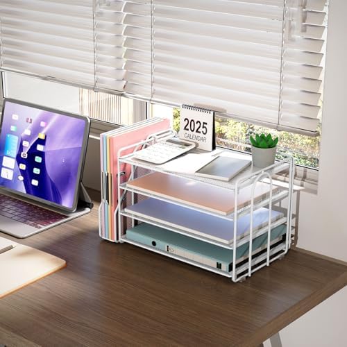 gianotter 4-Tier Paper Organizer With Magazine Holder - Image 7