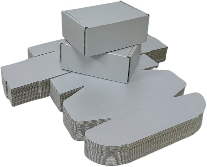 50 Pcs 4.3 x 3.1 x 2 inches Mini Size Corrugated Cardboard Gift Boxes - Image 4