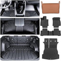 Floor Mats & Cargo Liner Set for 2019-2025 Toyota RAV4 Hybrid&Gas, All Weather TPE Custom Fit Floor & Trunk Protection Mats by Unknown