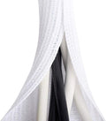 6.6ft - 1/2 inch White Cable Sleeve, Cable Organizer by ZhiYo