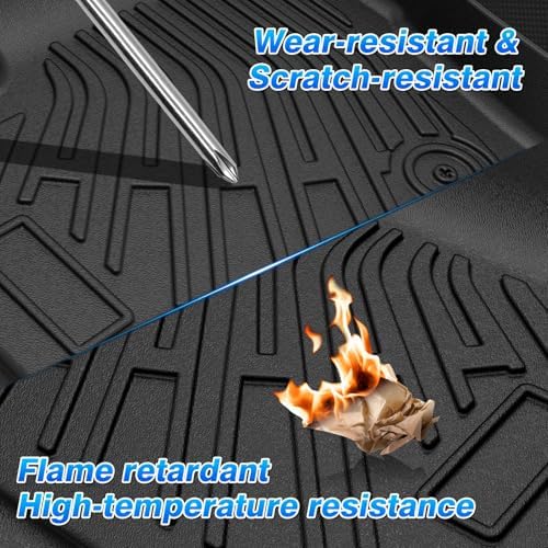 Seltos Floor Mats - Car Mats for Kia Seltos 2021-2026, All Weather Floor Mat for Seltos Accessories, Heavy Duty Rubber Mats, Car Accessories - Image 6