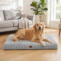 Orthopedic Dog Bed for Medium Dog, Waterproof Washable Pet Bed for Crate by DOPEDIO
